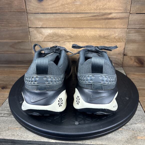 Nike ReactX Infinity Run 4 Low Dark Smoke Grey Metallic Gold Women's Size 7 - Picture 4 of 10